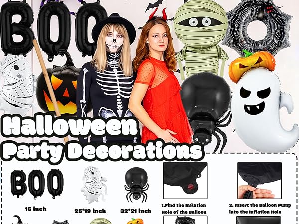 boo balloons halloween balloon halloween decorations party halloween decorations indoor