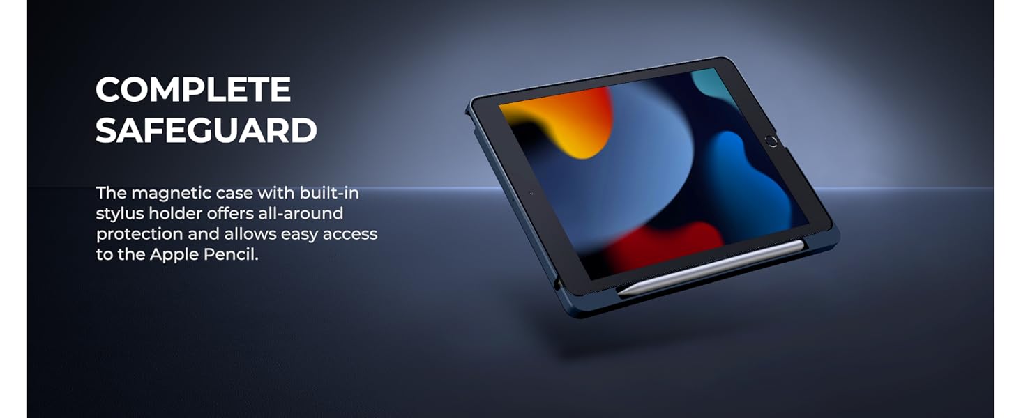 keyboard case for iPad 9th/8th/7th