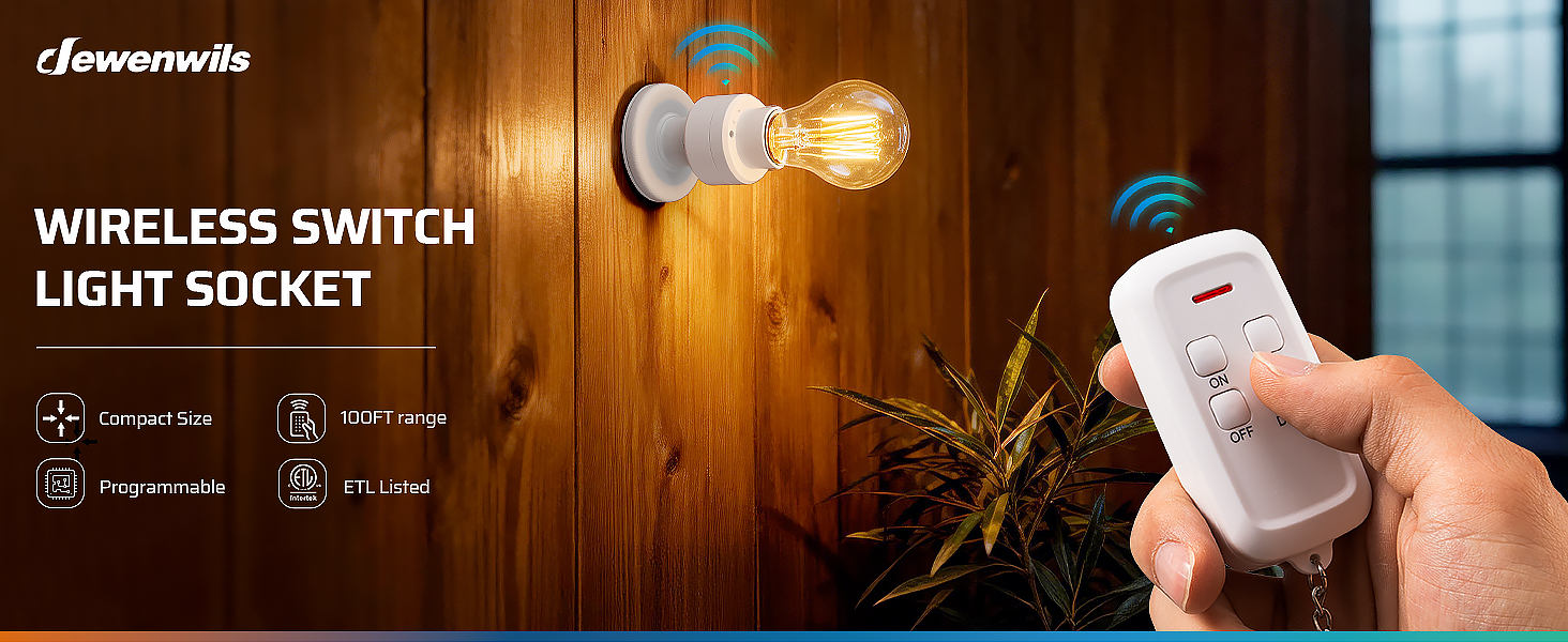 Remote Control Light Socket