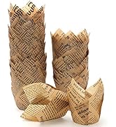 150pcs Tulip Cupcake Liners Baking Cups Muffin Liner Grease-Proof Paper Cupcake Wrappers for Wedd...