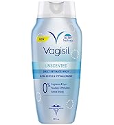 Vagisil Feminine Wash for Intimate Area Hygiene, pH Balanced and Gynecologist Tested, Unscented, ...