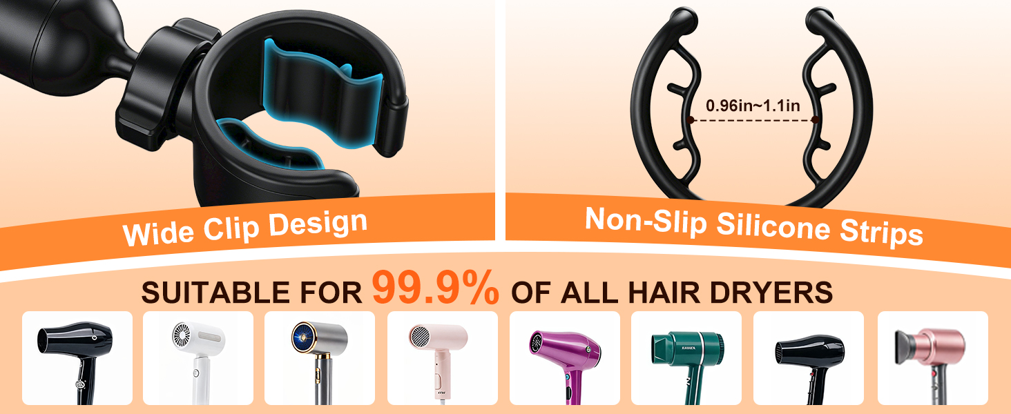 Hands Free Hair Dryer Holder