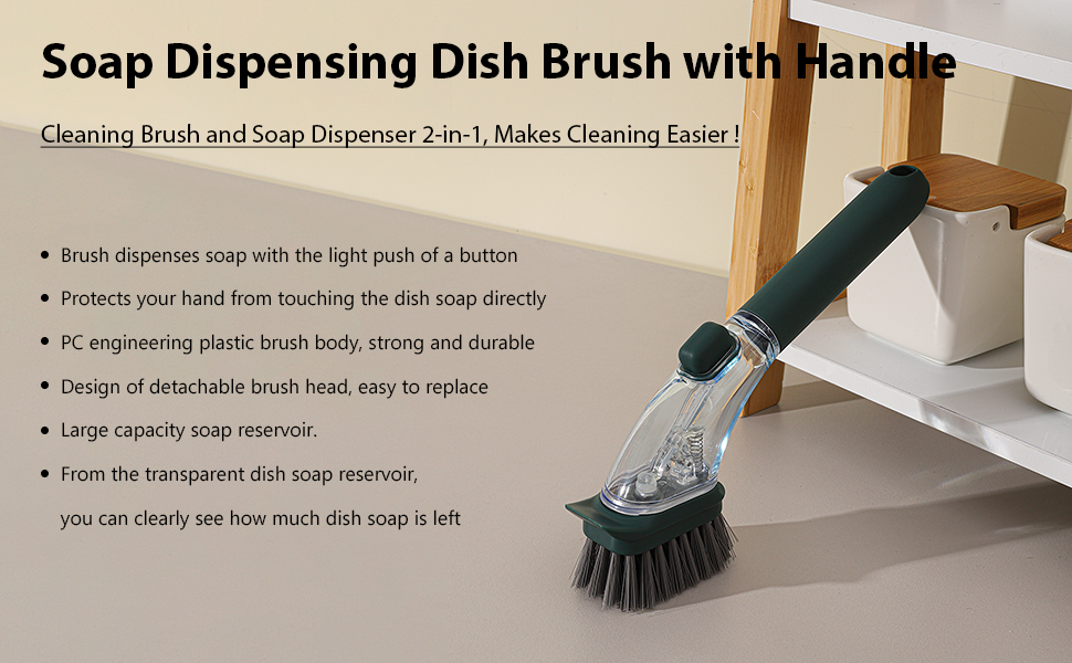 Dish Brush with Handle