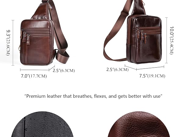 &amp;#34;Premium leather that breathes, flexes, and gets better with use&amp;#34;