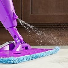 Image of Rejuvenate All Floor Cleaner being used on tile flooring