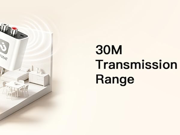100 Ft Transmission Range