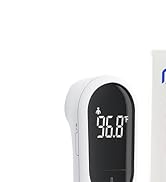 Berrcom No Touch Forehead Thermometer for Adults and Kids, Digital Infrared Thermometer