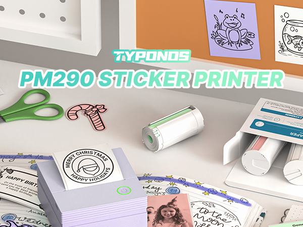 sticker printer mini printer sticker maker machine print pod sticker printer mini printer print pod