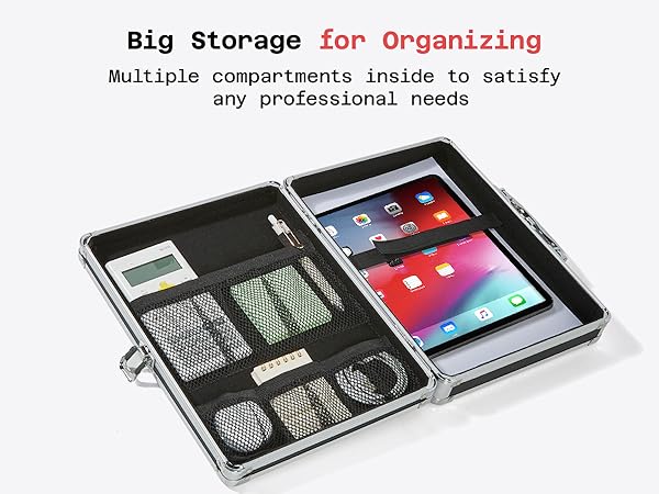 clipboards with storage and handle