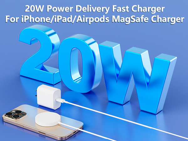 Apple MFi Certified 2Pack 20W USB-C Charger iPhone Charger Fast Charging Adapter Type-C Wall Charge