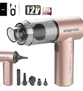 Shop-Vac S4 Handheld Car Vacuum Cleaner Cordless, 16000Pa 3-in-1 Mini Hand Vacuum &amp;amp; Air Duster
