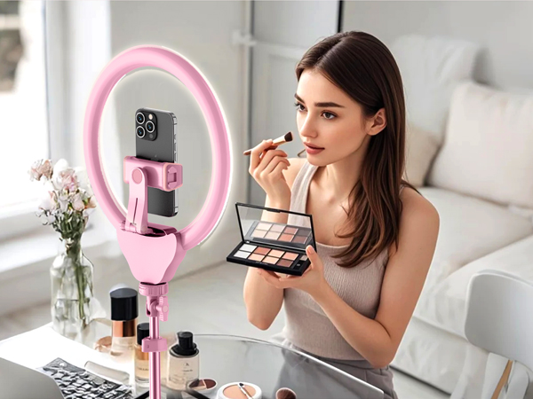 tripod for iphone with ring light