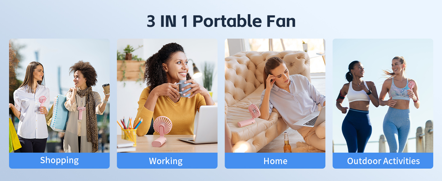 portable mini fan