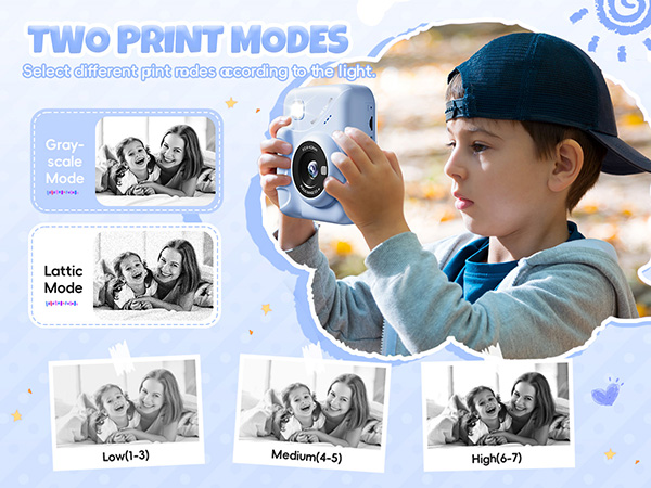 3.0'' Screen 48MP Photo Instant Camera for Kids with 32GB Card kids digital camera