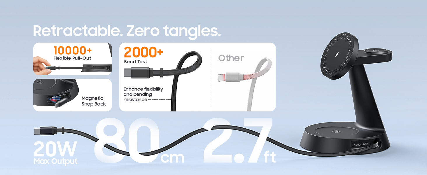 magnetic wireless charger for apple devices