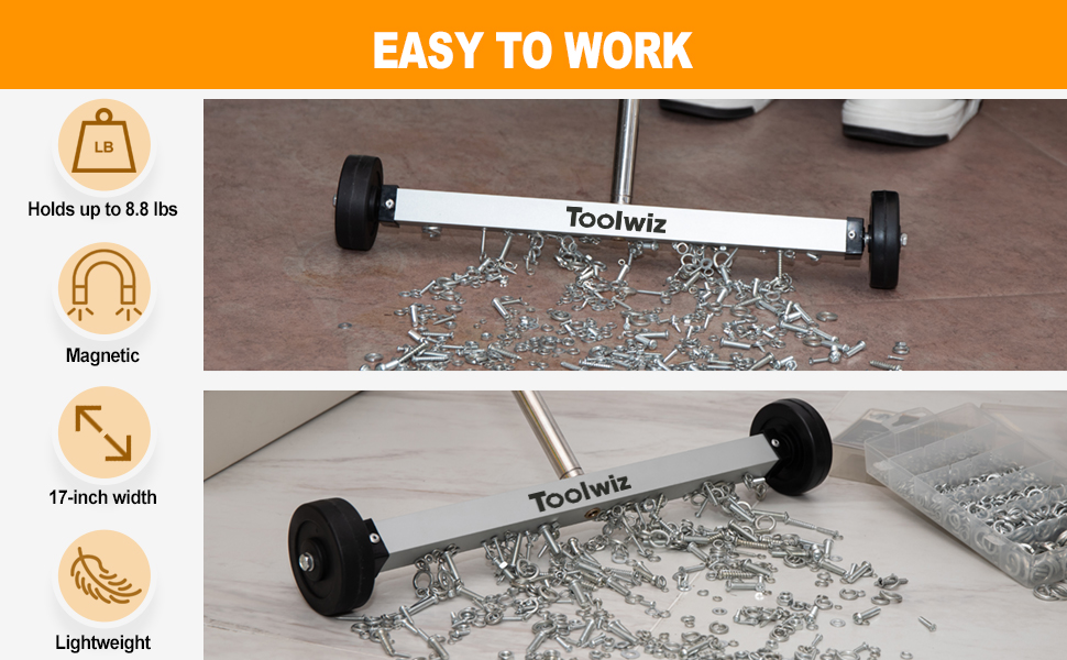 Telescopic Magnetic Pick Up Sweeper