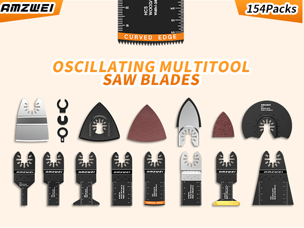 multi tool blades kits wood and metal