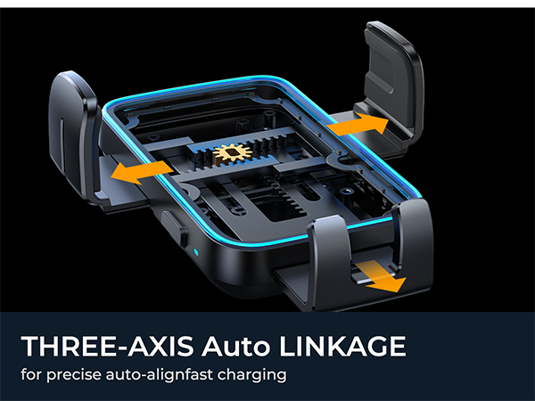 car phone holder mount wireless charging