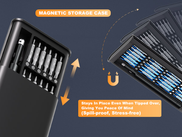 screwdriver bit set magnetic
