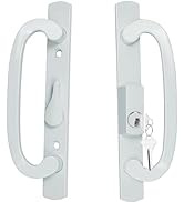 ReigaHood Keyed Sliding Patio Glass Door Handle Set Fits for Truth Legacy &amp; Sash Controls P/N #22...