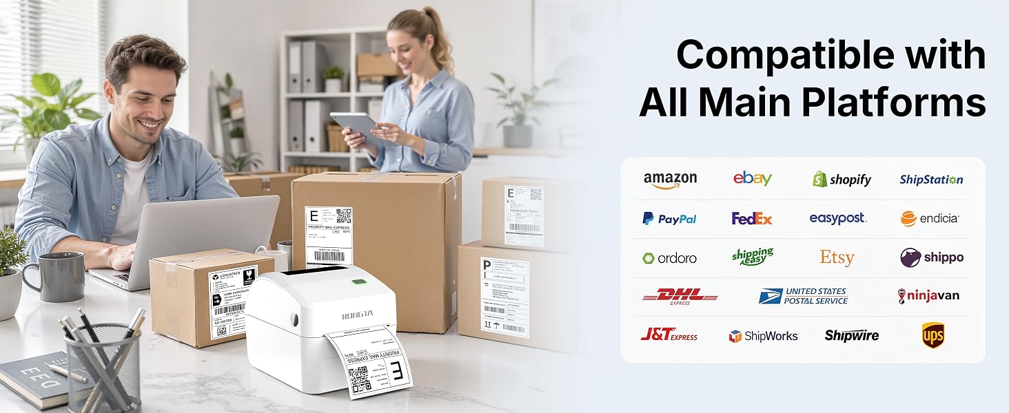 shipping label printer