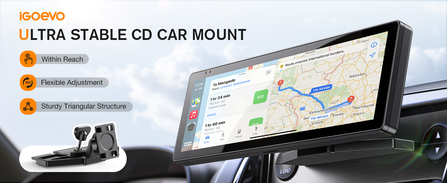 cd carplay screen holder