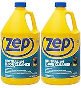 Zep Neutral pH Industrial Floor Cleaner. 1 Gallon (Case of 2) - ZUNEUT128 - Concentrated Pro Trus...