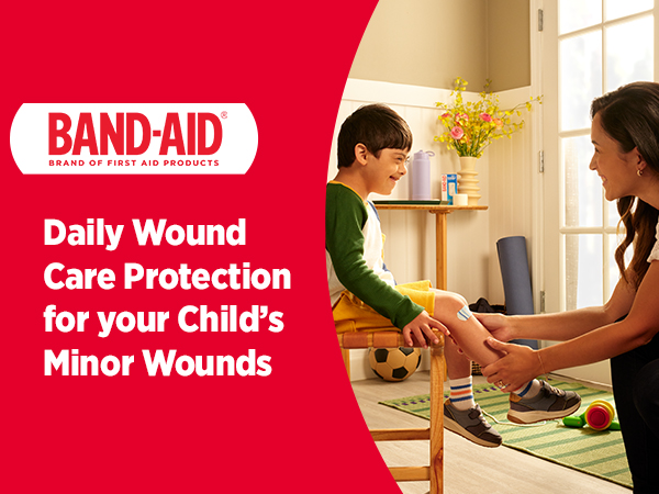 Daily Wound Care Protection for your Child's Minor Wounds
