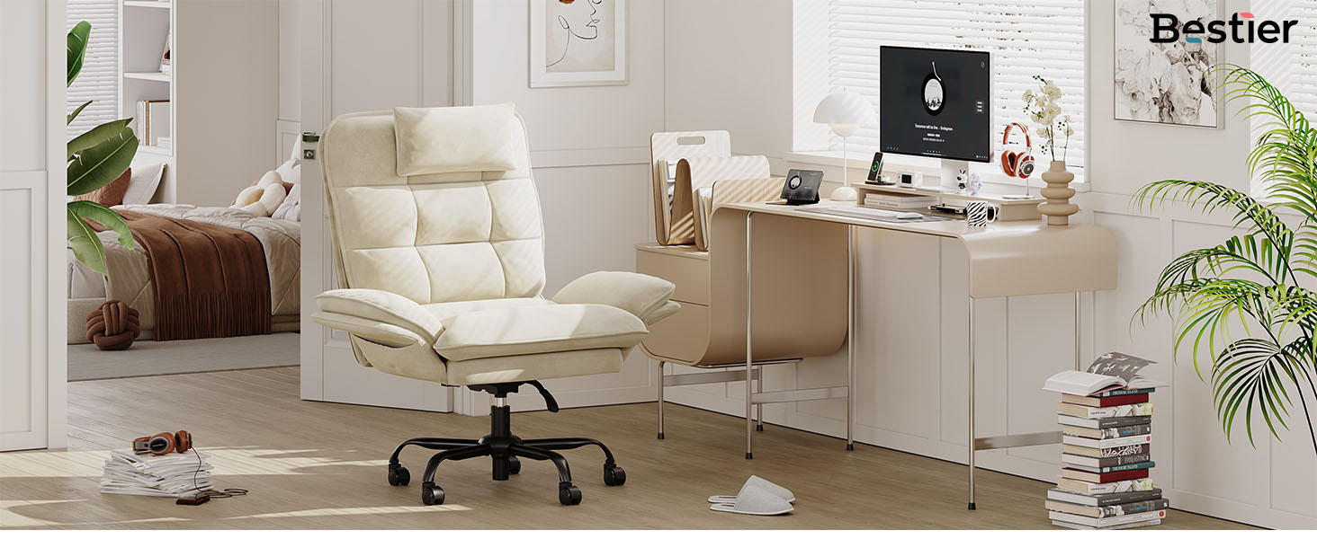 Bestier Velvet Executive Office Chair