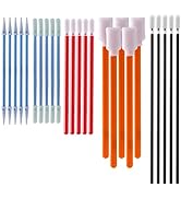AAwipes Cleanroom Foam Tip Swab Set (5 Various Colors &amp; Styles, 100 Pack) - Assorted Multi-Use Cl...