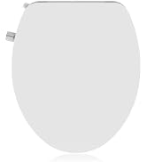 Homfan Non-Electric Round Bidet Toilet Seat with Dual Self-Cleaning Nozzles, Adjustable Spray Pre...