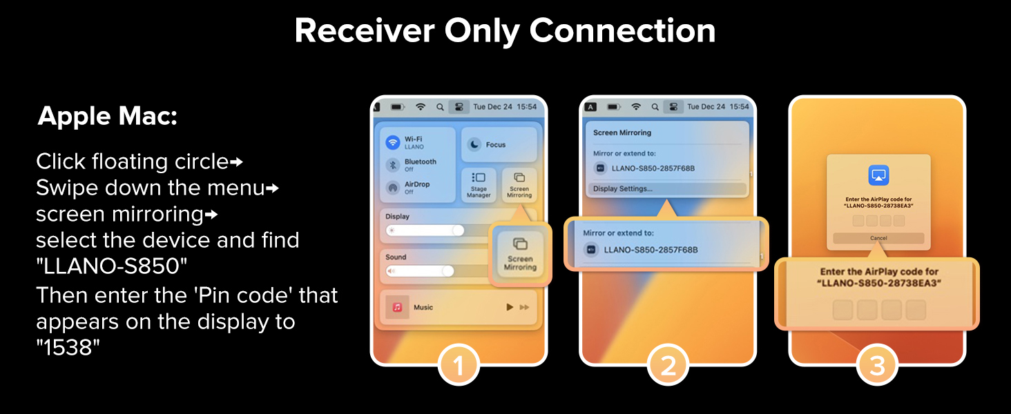Wireless HDMI Transmitter and Receiver