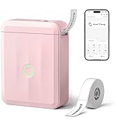 NIIMBOT D110 Upgraded Version Mini Label Maker Machine with Tape, Portable Bluetooth Thermal Prin...