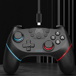 switch controller wireless for nintendo with 550mAh rechargeable battery for 8-10H playing time
