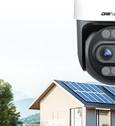 [9X Zoom] WiFi Outdoor Security Camera, GENBOLT Wireless Home Camera Surveillance Exterieur Sans ...
