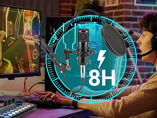 podcast equipment bundle, blue yeti microphone, podcast microphone, gaming equipment, podcast