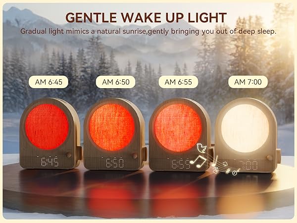 gentle wake up light