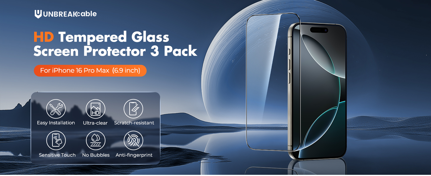 screen protector iPhone 16 pro max