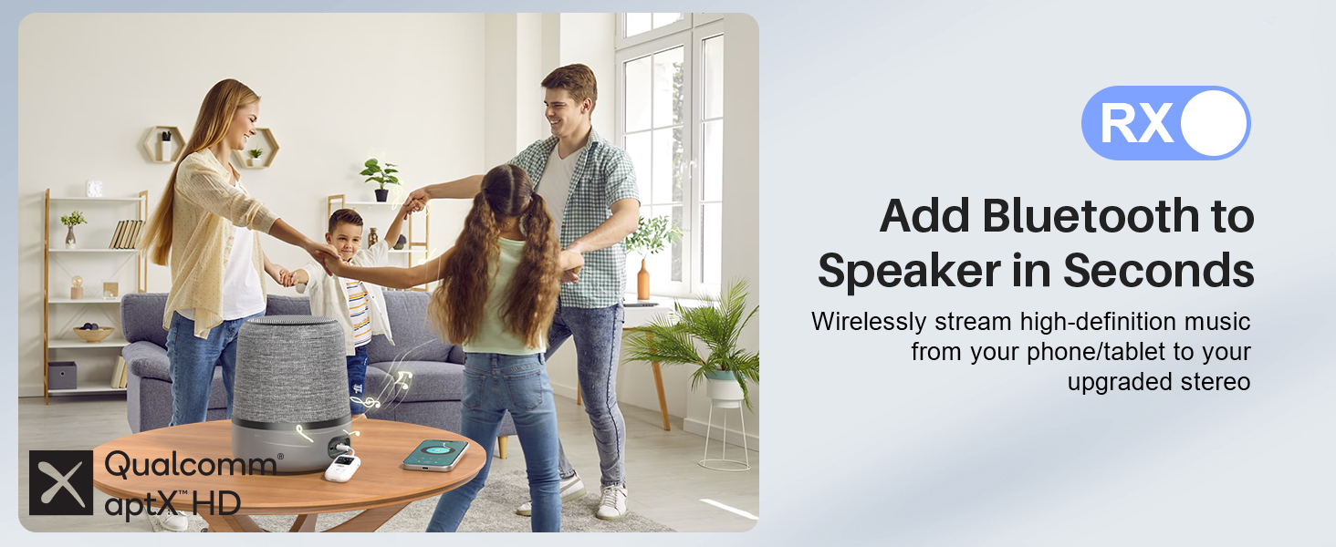 Bluetooth receiver for home steeo