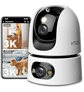 Imou 10MP Security Camera Indoor, Dual-Lens 360°Pan-Tilt Baby Monitor Pet Camera for Home Securit...