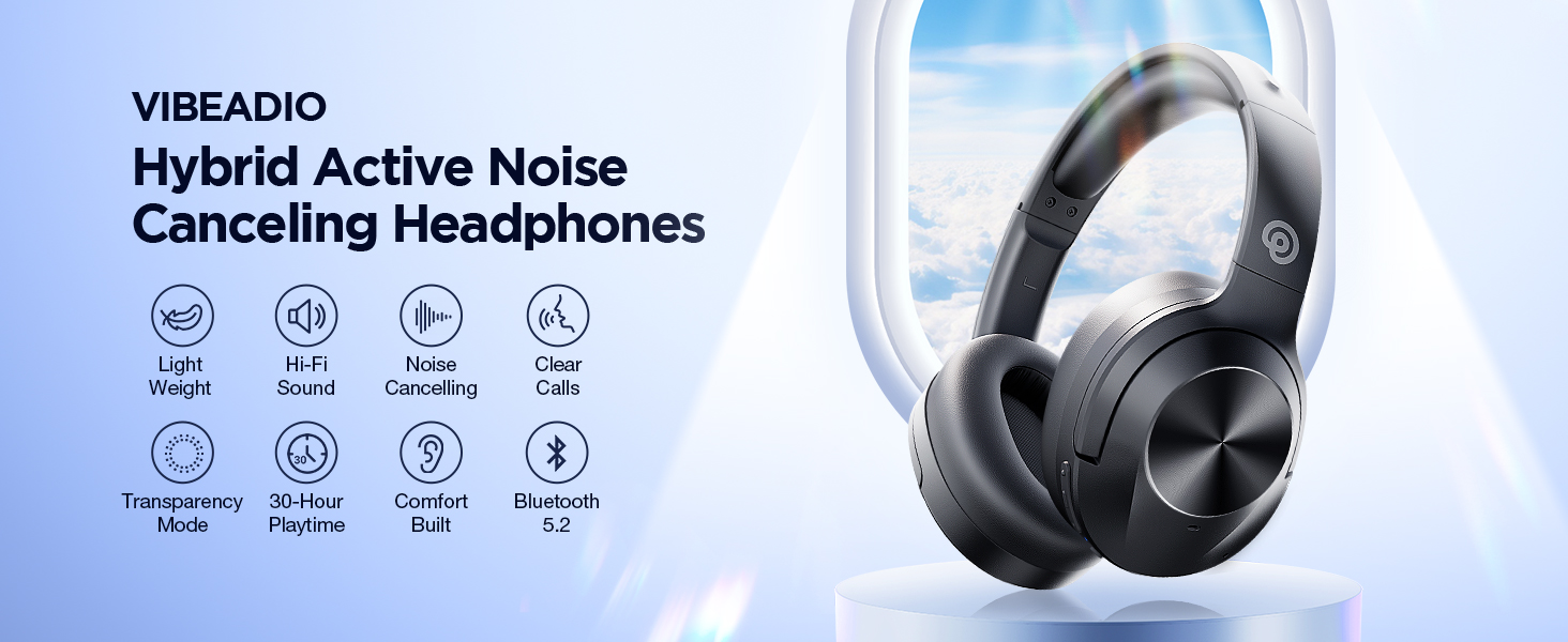 active noise cancelling headphones