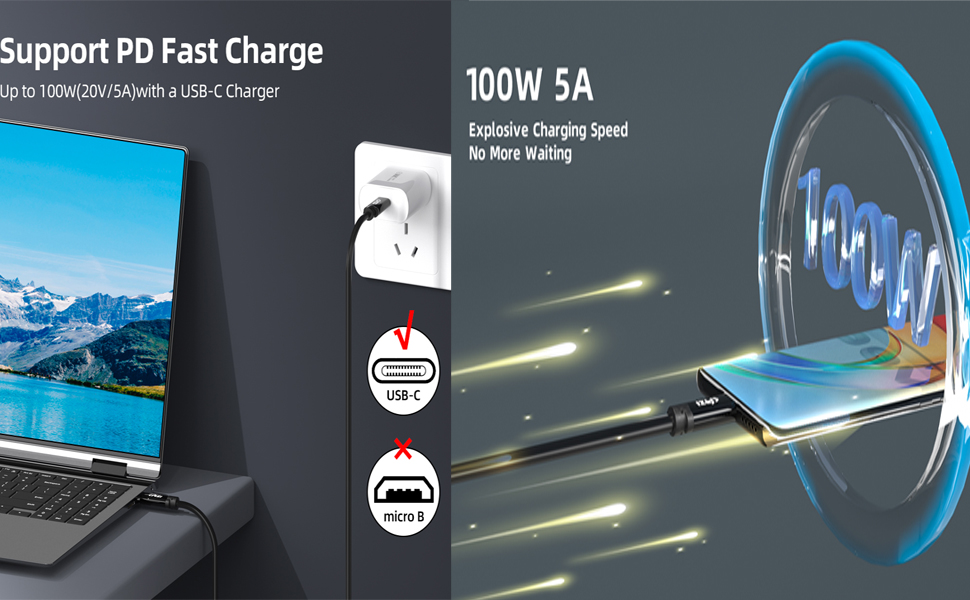 high speed type c cable