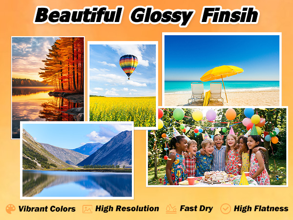CAREGY Single Sided Glossy Photo Paper for Inkjet