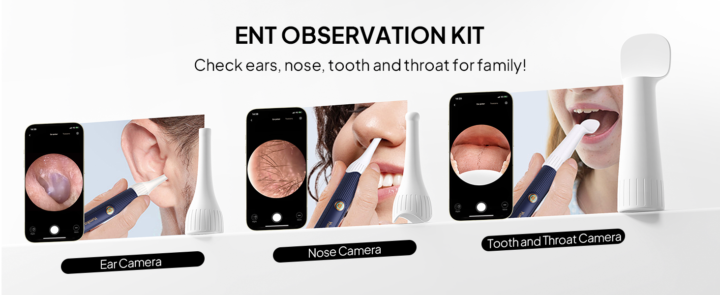 ear wax removal tool camera ear cleaner cleaning earwax remover kit