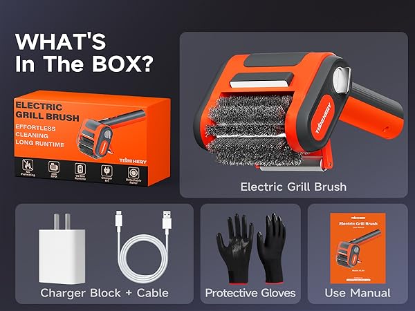 electric grill brush