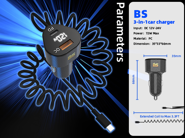 fast car charger type c