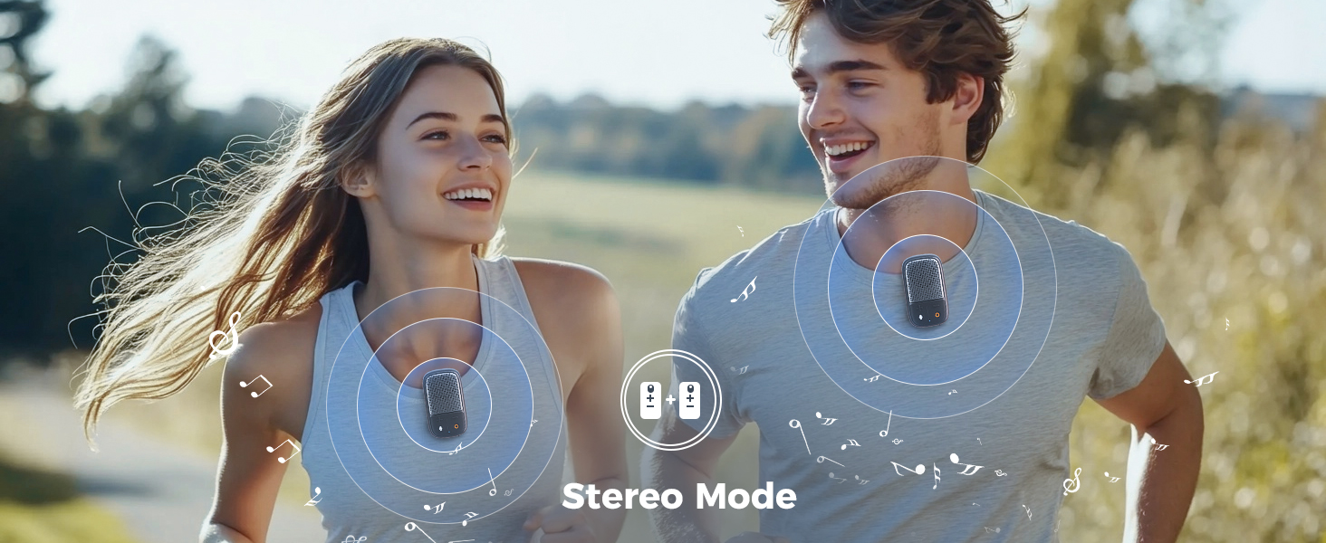 clip-on bluetooth speaker