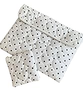 Polka Dots Puffy Laptop Sleeve Cute Quilted Laptop Case Padded Laptop Flap Case for MacBook, 13 I...