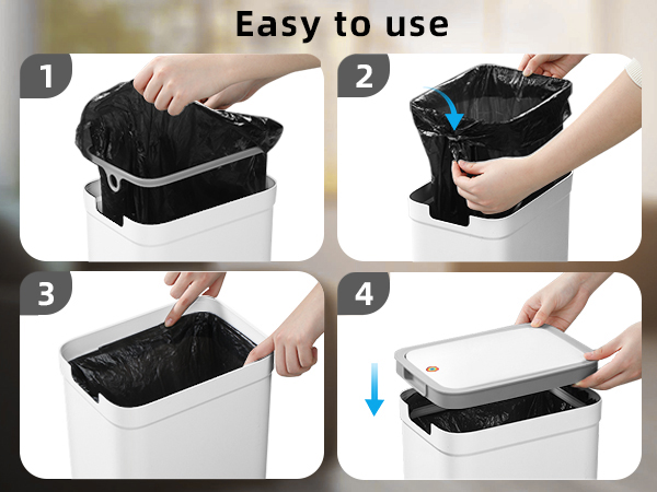 Bathroom Trash Can