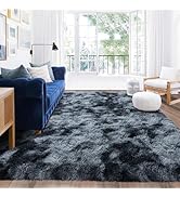 Quntue 8x10 Area Rugs for Living Room, Ultra Soft Large Shag Living Room Rug Fluffy Rug Carpet fo...
